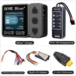 SKYRC B6neo / B6neo+ LiPo Battery Smart Balance Charger DC 200W PD 80W Input for RC Model Car Ship Boat Airplane