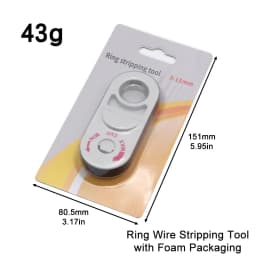 Multi functional ring strip device coaxial cable tracheal telephone line Category 5e twisted pair 3-12mm stripping pliers