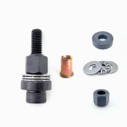 Hand Rivet Nut Tool Kit Riveter Setter Manual Rivet Nut Installation Tool M3-M10 Threaded Insert Nutsert for DIY Auto Repair