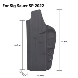 Tactical Concealed Carry IWB Holster Kydex Gun Holster Quick Draw Right Holder For Glock 17 19 43X Taurus G2C TH9 Sig Sauer P365