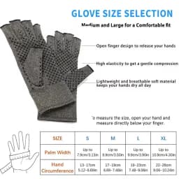 Compression Arthritis Gloves Wrist Support Brace Carpal Tunnel Pain Relief Women Men Therapy Wristband Anti-Slip Work Gloves