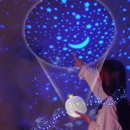 Ocean Starry Projector led Night Light Children's Constellation Galactic Projection Light 360 Degree Rotation Nebula Light