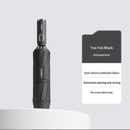 Automatic Reverse Fold Umbrella Step-Close Large Windproof Durable Car-Friendly All-Weather Sun/Rain