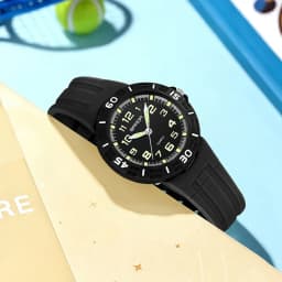 SANDA Popular Children Student Quartz Watch Fashion Simple Waterproof Silicone Strap Kids Wristwatch