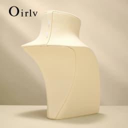 Oirlv Beige High-End Jewelry Display Stands for Rings Earrings Necklaces Bracelets - Premium Window Display Props