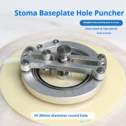 Ostomy Flange Hole Cutter - Adjustable Cutting Tool (19-38mm) for Ostomy Bags