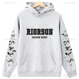 Fourth Wing Hooded Sweatshirt Riorson Shadow Daddy Hoodies book lover Gift Clothing Men Women Fashion Creative Design Streetwear