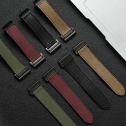Leather  Silicone Band For Garmin 22 26mm Fenix 5 5X Plus 7 7X 6 6X Pro No Gaps Sport Quick Release For Garmin Watch 3 3HR Strap