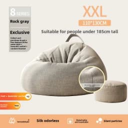 Lazy Sofa Bean Bag Single Person Can Lie Down and Sleep floor sofa muebles bean bag chair with filling