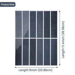 10 Sheets 3D Marble Wall Tiles Home DIY Wallpaper Waterproof Self Adhesive Wall Stickers for Kichen Bathroom Backsplash Decor