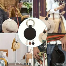 Strong Magnetic Hat Clip for Women Bags Backpack Luggage Travel Outdoor PU Leather Accessories College Students Men Women Unisex