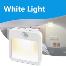 Night Light Motion Sensor With LED Light EU Plug Lamps Children'S Night Light Wireless Night Lamp For Bedside Table Bedroom