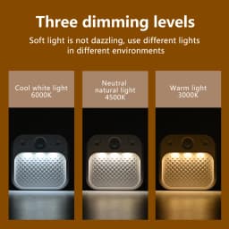 1-4 Pack Led Night Light with Motion Sensor Rechargeable Magnet Dimmable White RGB Wireless Wall Lamp for Stairs Cabinet Hallway