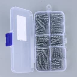 10/100Pcs Auto Folding Car Key Rotation Shaft Springs – High-Tension Spiral Coil For Remote Flip Key Repair Tool Kits