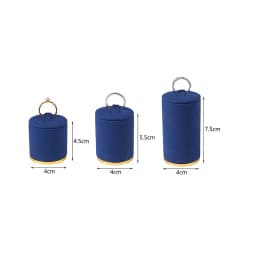 Cylindrical Jewelry Display Props Necklace Pendant Display Stand Rings Earring Storage Rack Store Counter Jewelry Organizer