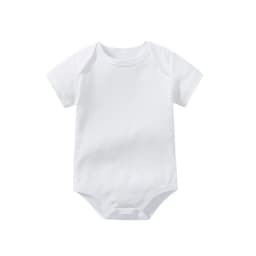 Baby Clothes 100% Cotton Short/Long Sleeve Solid Baby Bodysuit for Boys Girls 0-24M Soft Unisex Onesie Romper Newborn Outfit