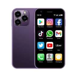 ONEMYTH XS16 Mini Smartphone 3.0'' Screen Quad Core 2000mAh LTE 4G Dual SIM Type-C Android 10.0 Small Mobile CellPhone