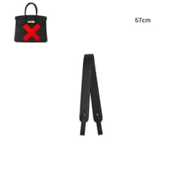 67cm Cowhide Leather Bag Strap For Birkin Bag Wide Shoulder Strap Replacement Handbag Crossbody Strap Belt Bag Accessories