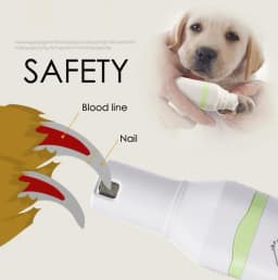 Codos CP-5200 2 in 1 Pet Dog Cat Hair Trimmer Paw Nail Grinder Grooming Clippers Nail Cutter Hair Cutting Machine