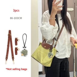 Leather Bag Shoulder Strap for Longchamp S Durable Leather Bag Strap Conversion Kit for Women Crossbody Bags