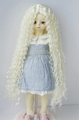 JD220 1/6 1/4 1/3 1/12 Blythes Extremely Long Curly Fashion Synthetic Mohair BJD Wig YOSD MSD SD Doll Accessories