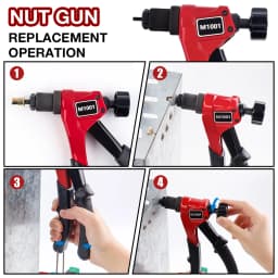 Manual Rivet Nut Gun M3 M4 M5 M6 Household Multi-specification Riveting Machine, Riveting Tools, Insert Nut Quick Fastening Tool