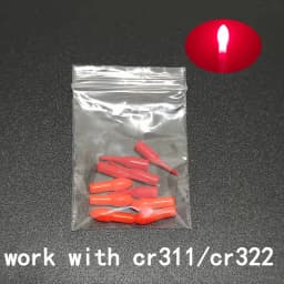 5pcs/lot Led Light Stick Luminous Fishing Float Accessory Night Fishing No Battery cr311 cr322 cr425 cr435 Battery J486