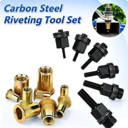 【L】Hand Nut M5 M6 M8 Mandrel Staple Manual Riveter Tool Easy Installation For Rivet Nut Torch Simple Tool For Riveting Nuts