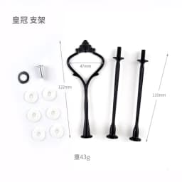 DIY Three-layer Round Fruit Plate Silicone Mold Cake Snack Rack Epoxy Resin Molds For Home Decoration Resin Art Mould