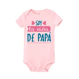 No Falling in Love I'm My Dad's Spanish Printed Baby Bodysuit Funny Newborn Jumpsuit Toddler Summer Clothes Infant Shower Gifts