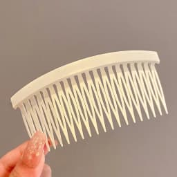 Solod Color Plastic Side Hair Twist Comb French Twist Comb for Women 20 Teeth Fine Hair Clips Fashion Hair Accessories Wholesale