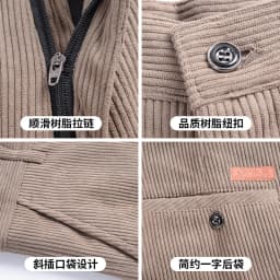 2025 Cotton Corduroy Pants Men Soft and Comfortable Fabric Corduroy Joggers For Middle-aged Men Dad Husband Daily Office Pants