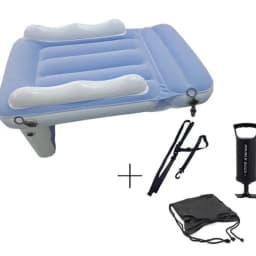 Inflatable Toddler Airplane Bed - Inflatable Kids Air Plane Bed Airplane Seat Extender for Toddlers Flight Sleep