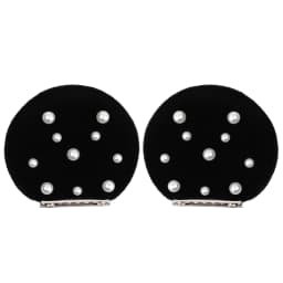 1 Pairs Mickey Minnie Mouse Ear Accessories Creative Magnetic DIY Hat Decoration Fashion Solid Color Fun Hair Accessories