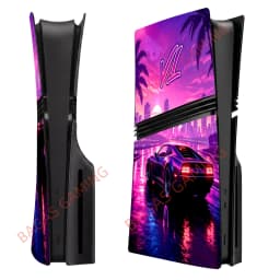 New GT Faceplate for PS5/Slim/Pro Disc Edition Anti-Scratch Case ABS Replacement Cover Skin for PS5 Console CD-ROM Accessories