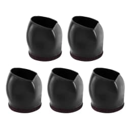 5Pcs Pulley Chair Foot Cover Computer Chair Rollers Fixer Office Universal Wheel Protector Wheel Anti-slip Foot Pad