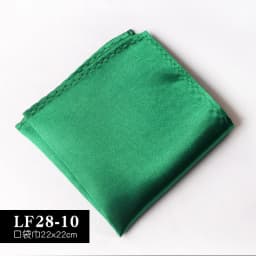 22CM Solid Color Pocket Squre For Men Classic Suit Handkerchief Formal Dress Accessories Black Brown White Chest Towel Hanky