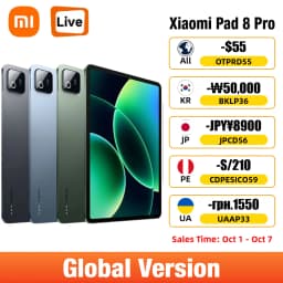 Global Version Xiaomi Pad 8 Pro 11.2" 3.2K 144Hz 3200×2136 Display Snapdragon 8 Elite Tablet 9200mAh Battery 67W HyperCharge