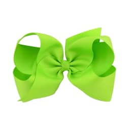 BABY BOWS 1Pcs 6inch Solid Colors Grosgrain Ribbon Hair Clips for Girls Large Hairpins Boutique Barrettes Kids Hair Accessories