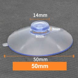 PVC Round Glass Table Top Soft Anti Slip Pads Non Adhesive Bumpers Pad Plastic Suction Pad For Table Glass Top