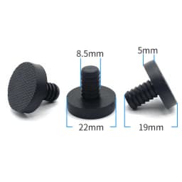 1Set Soft Transparent Silicon Rubber Embedded Furniture Table Chair Leg Feet Bottom Glide Slide Pad Floor Protector Shockproof