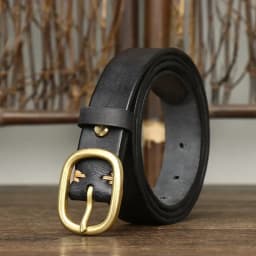 2.8CM Ladies Pure Cowhide High Quality Genuine Leather Belts for Women Brass Buckle Jeans Cowboy Waist Belt Luxury Designer