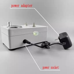 Electric Vacuum Pump for Lab Use with Pressure Gauge Liquid Extraction Gas Sampling Defoaming Negative Positive Pressure