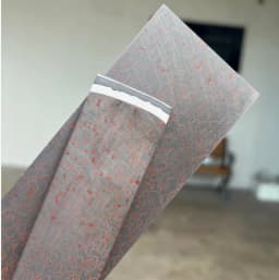Copper Damascus San Mai Steel Bar, 45 Layers Cu-Mai Knife Blade Blank, Pre-hardened Stainless Steel for DIY Knife Making