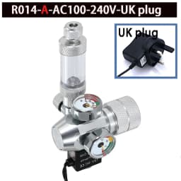 New DIY Aquarium CO2 Regulator Electromagnetic Valve Bubble Counter CO2 Control System Fish Tank CO2 Pressure Reducing Valve