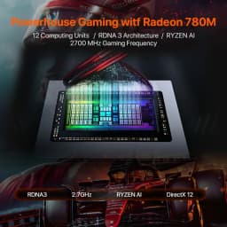 Peladn Mini Pc, Amd Ryzen 9 7940Hs (8C/16T, up to 5.1Ghz) 16Gb Ddr5 5600Mhz Ram, 1Tb Ssd, 3-Year Warranty 4K Hd, Bt5.2 Windows11, Wifi6