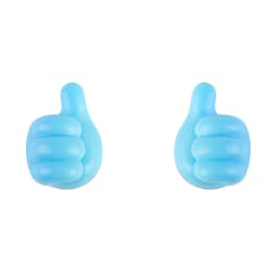 Hand-shaped Rubber Holder Glasses Cable Power Cord Charging Line Self Adhesive Mini Hook Storag Organizer Gadget Car Accessories
