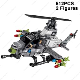 Military F/A-18E Super BumbleBee Strike Hornet Fighter Plane Building Blocks War Bricks Classic Model Educational Kids MOC Toys