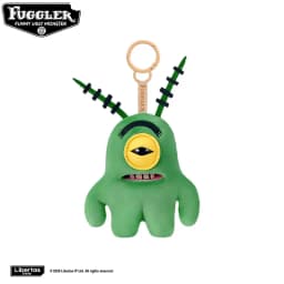 Original Fuggler Patrick Star SpongeBob SquarePants Keychain Plush Toys Fugglers Baby Teeth Monsters Stuffed Plushies Dolls