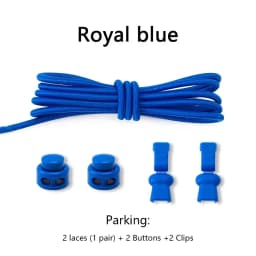 1Pair Elastic Laces Sneakers Shoe Laces Without Tying Unisex Quick Shoelace Round Rubber Bands Lazy Shoelaces Sport Shoestrings